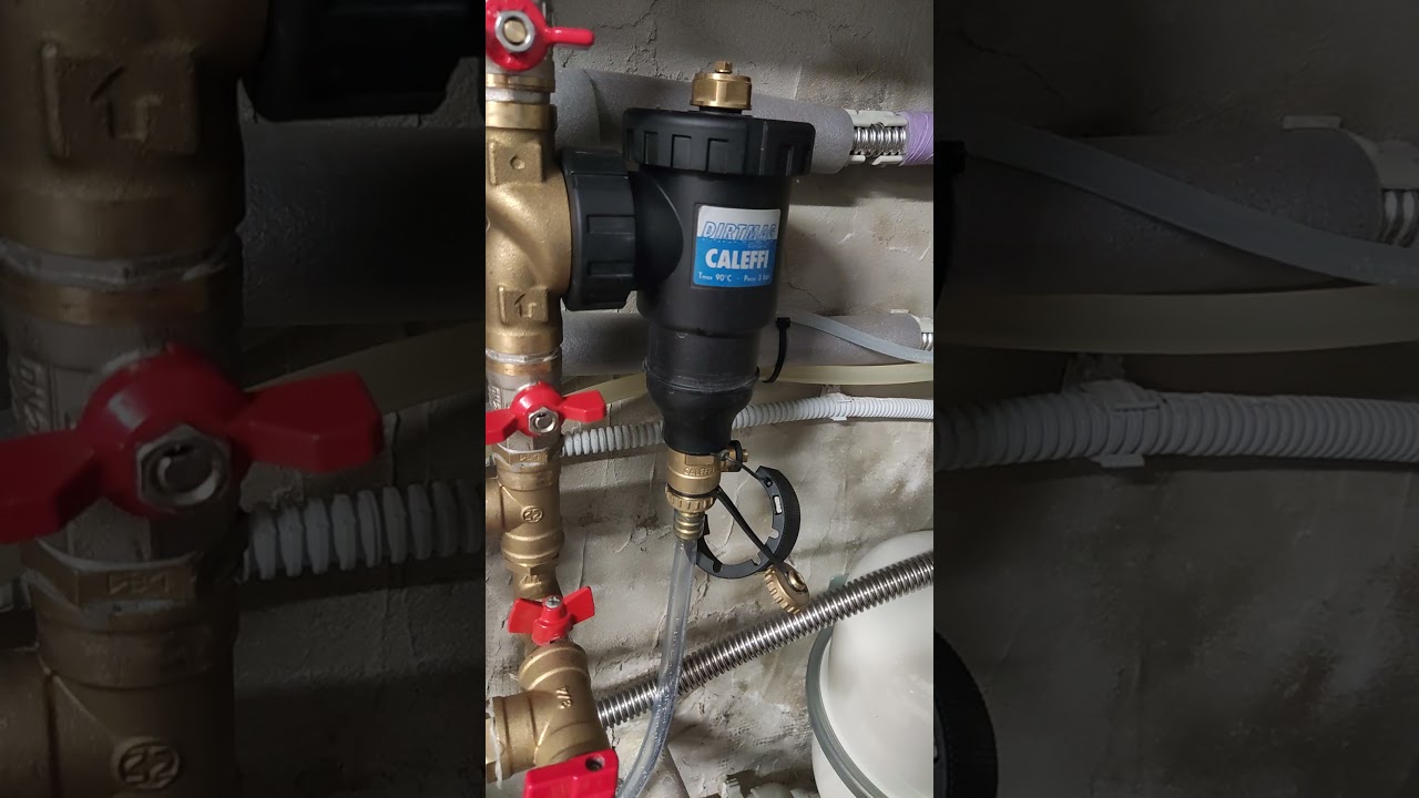 caleffi dirtmag - vypustenie nečistôt