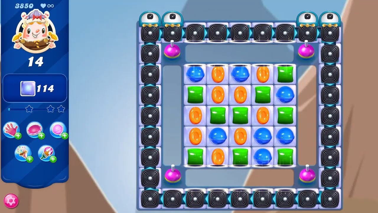 Candy Crush Saga LEVEL 3850 NO BOOSTERS (new version)