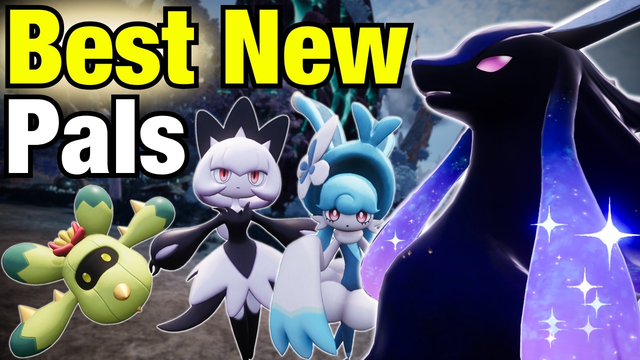 TOP 10 NEW PALS in Palworld 1.0 Update