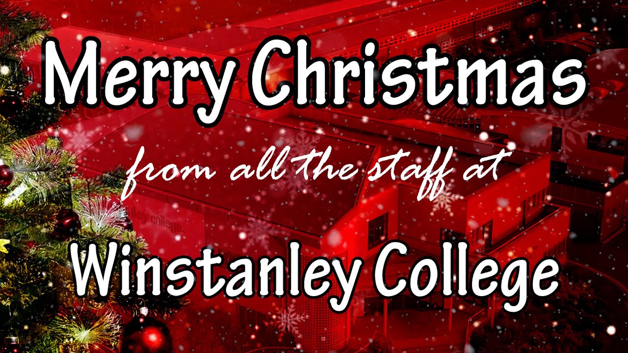 Winstanley College Staff Christmas song