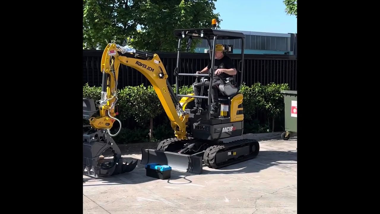1.8 T MC18-SR Excavators back in stock&hellip;new model.