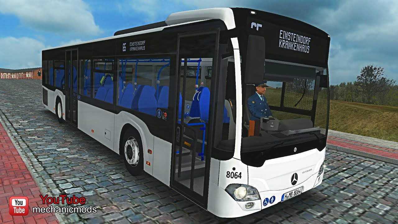 30 different models of the Mercedes-Benz C2 (2011-2022) OMSI 2 Bus Pack