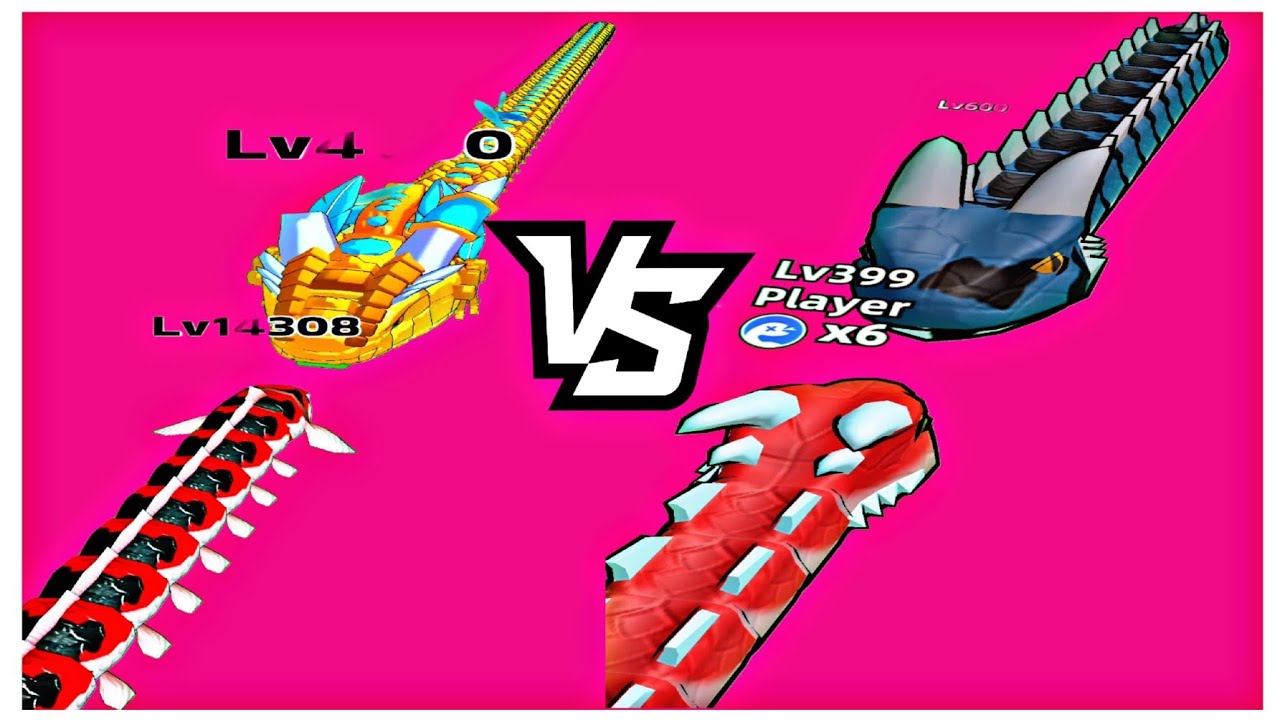 Snake.io Snake Clash Vs Snake Hero 🔥 Best  Comparison Between two Gameplay 🐍 #1