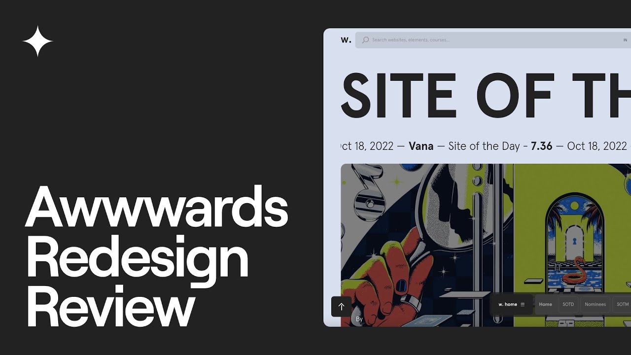 Awwwards.com Redesign Review