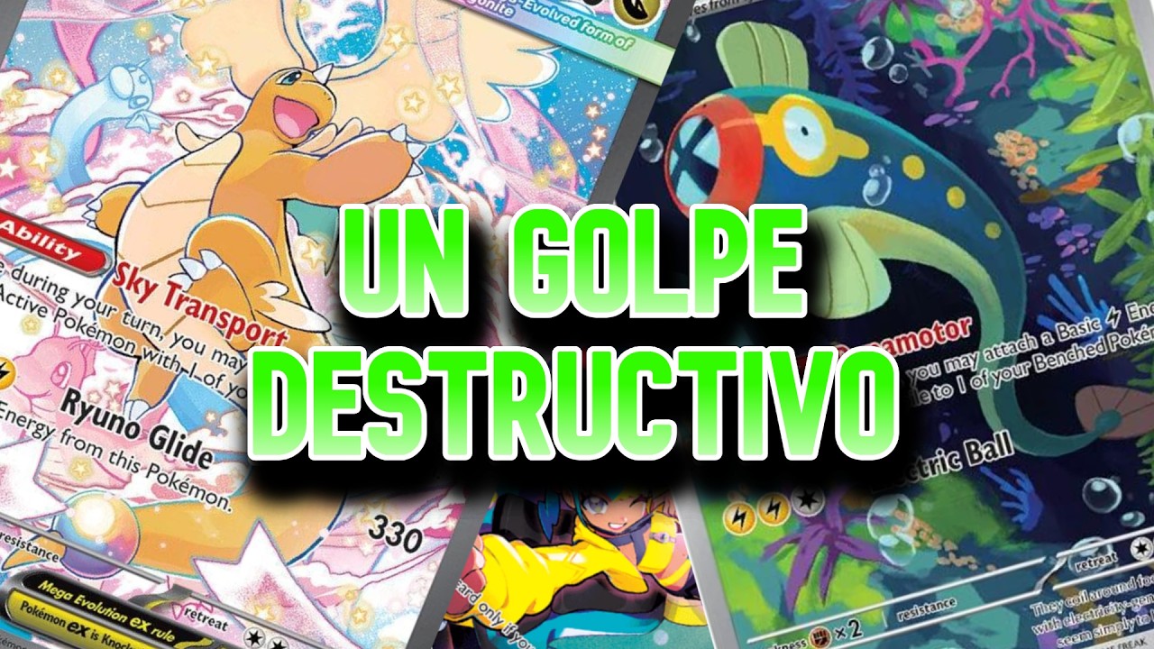 🐉⚡Mega-Dragonite ex: El Deck Que Destruye Todo. ⚡🐉