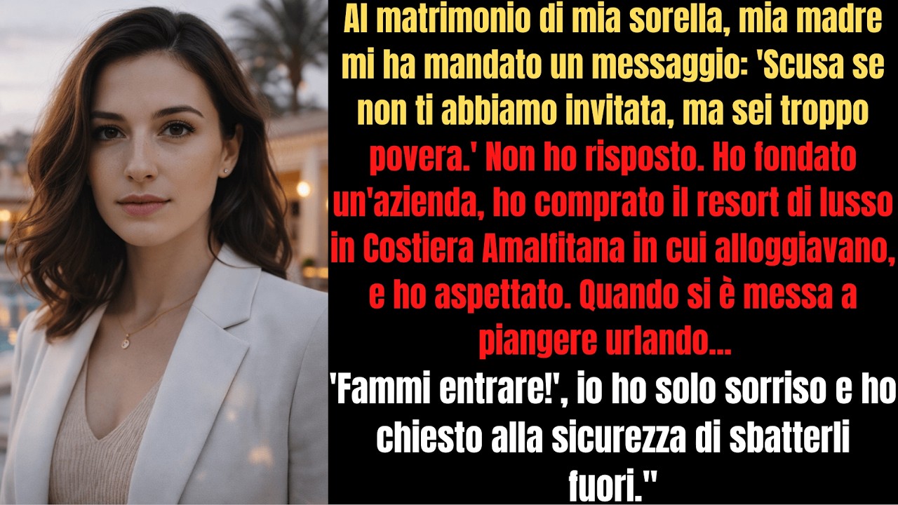 Esclusa dal matrimonio perché 