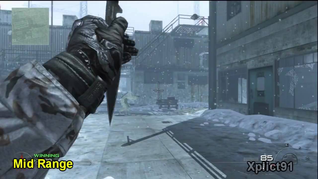 Call of duty Modern Warfare 2 Throwing Knife Tips Tutorial Range and Types By Xplict91
