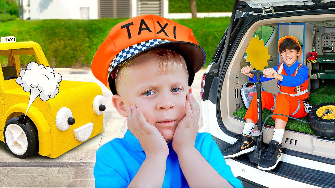 Oliver et l'aventure amusante en voiture ! 🚗🎉🌟