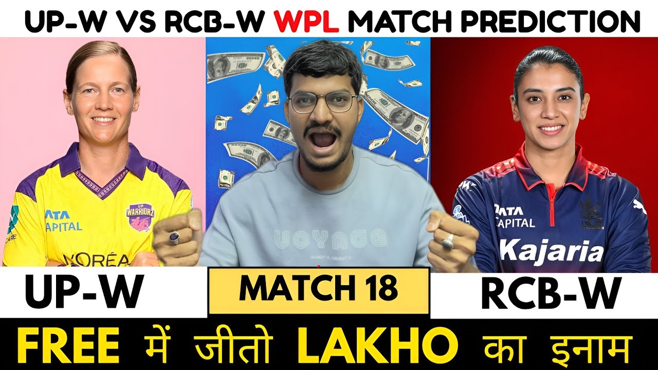 UP-W vs RCB-W Dream11 Prediction | UP-W vs RCB-W Dream11 | UP Women vs Bangaluru Women T20 Match