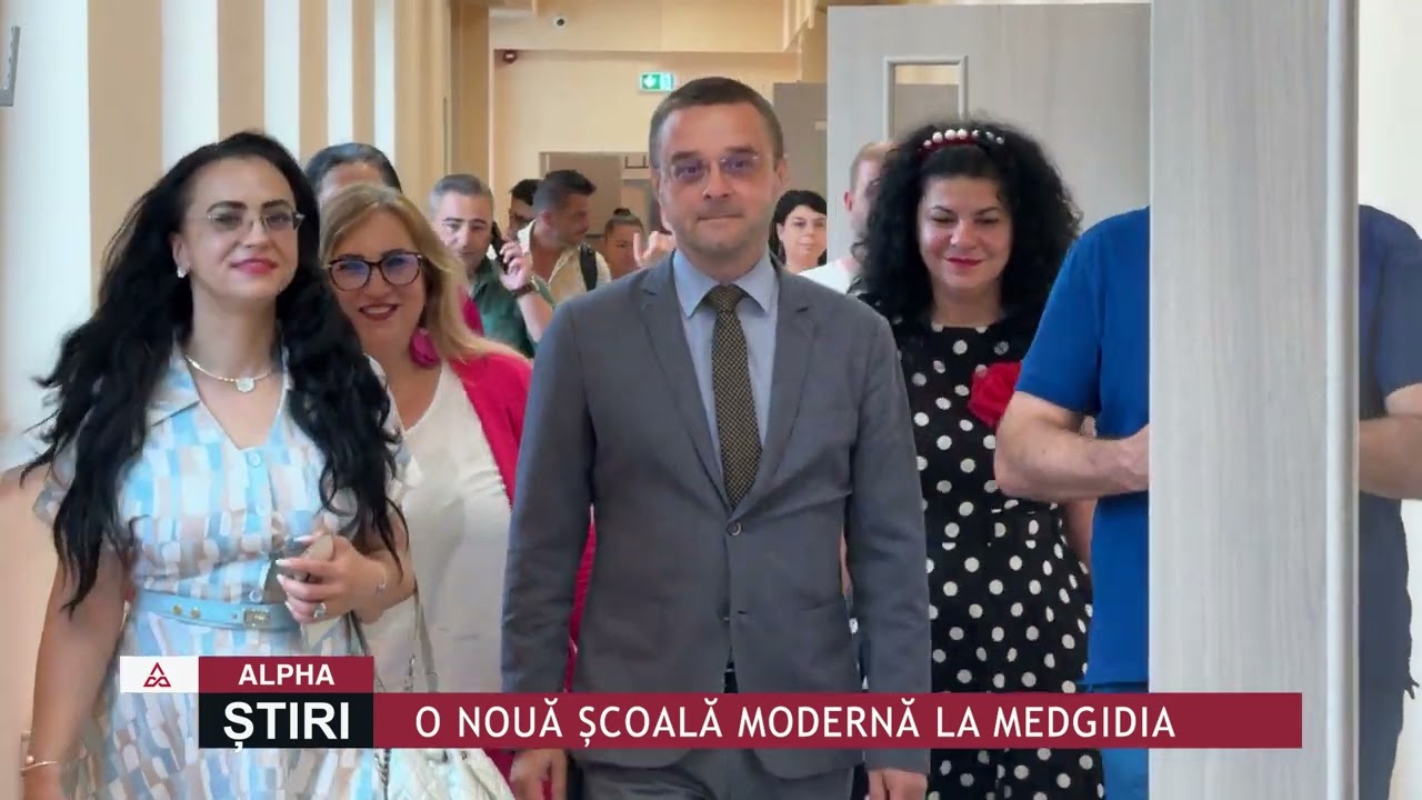 MEDGIDIA - ȘCOALA I.L. CARAGIALE A FOST MODERNIZATĂ