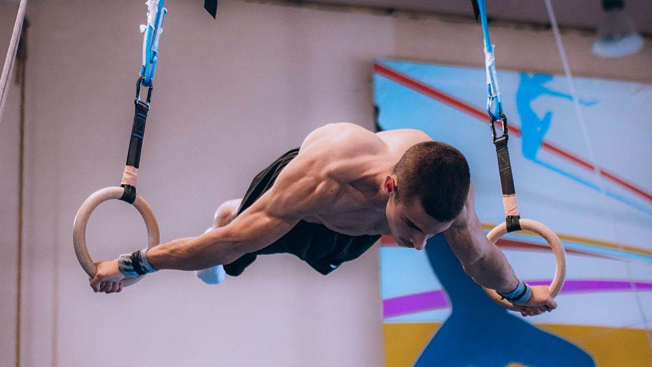 Insane Strength on Gymnastic Rings - [Sw Motivation]