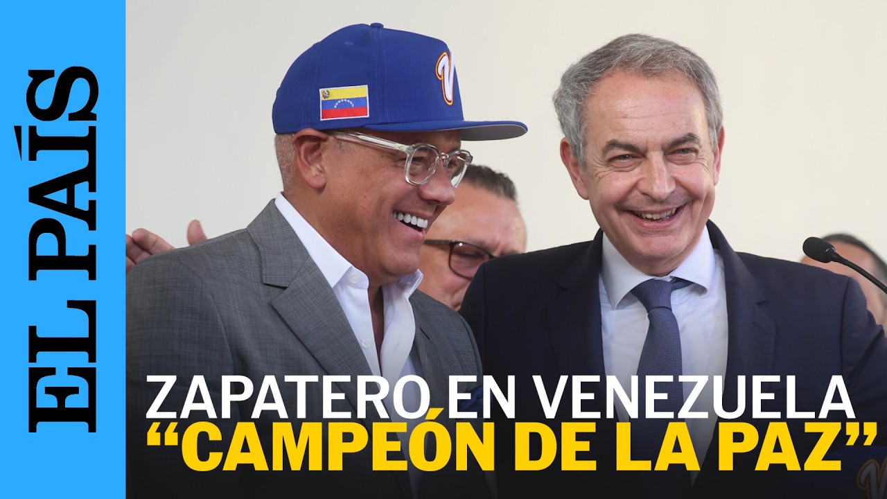 ZAPATERO regresa a Venezuela y lo nombran “El campeón de la paz” | EL PAÍS