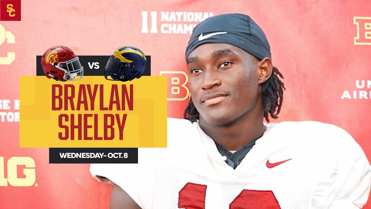 USC DE Braylan Shelby | Wednesday of Michigan Week