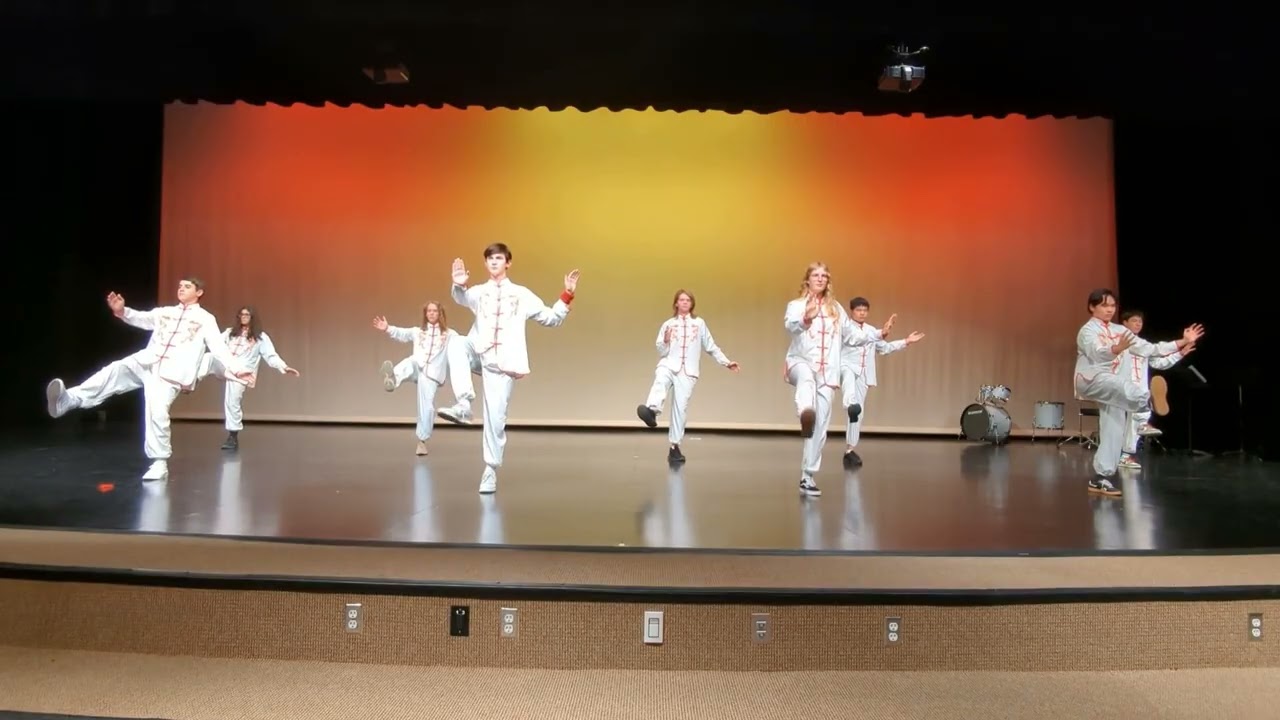 8 form Taijiquan by Chinese 1 students