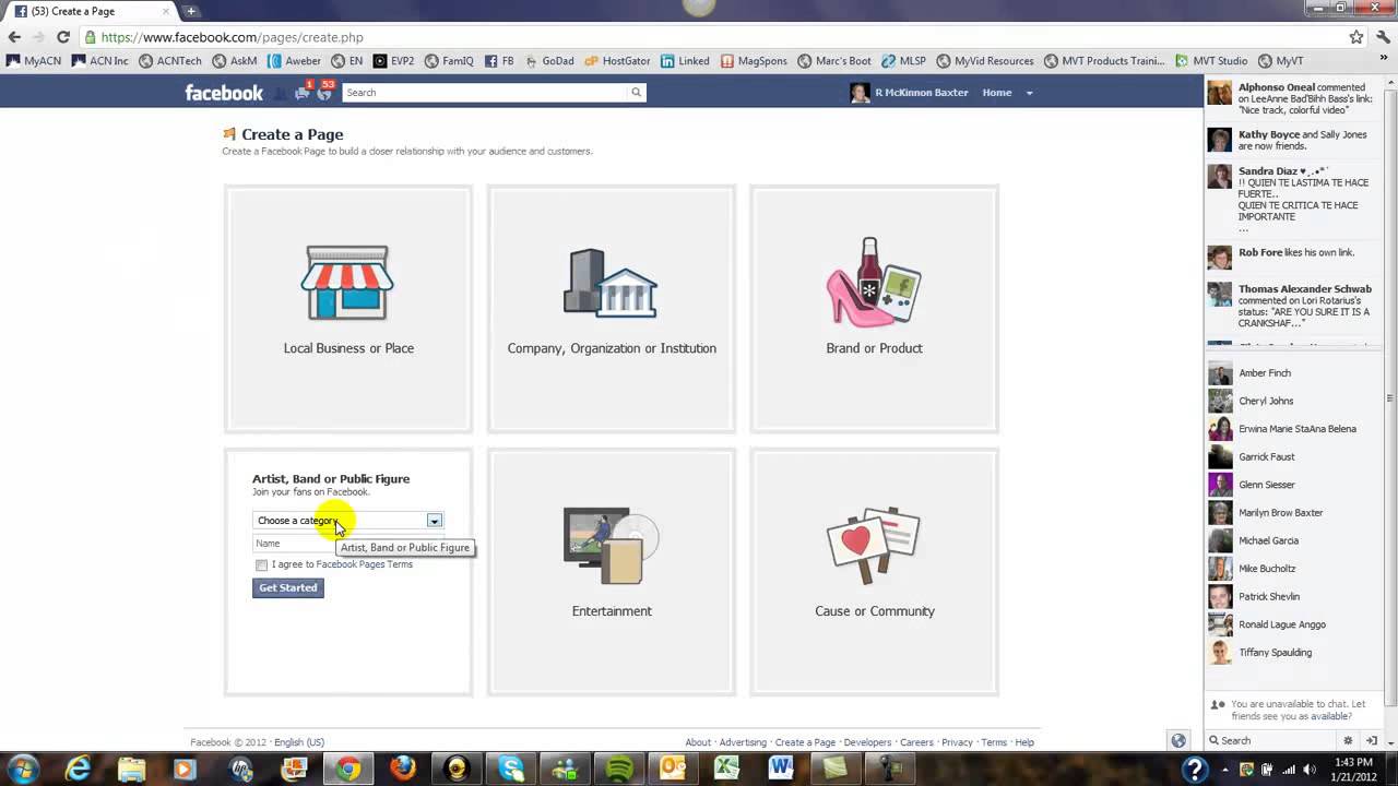 How to Create a Fan Page on Facebook 2013.easy!