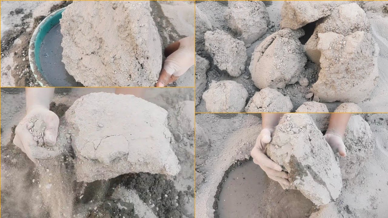 Floor crumble Full crunch dusty dry/water 💦 crumbling Satisfying asmr | ASASMR |