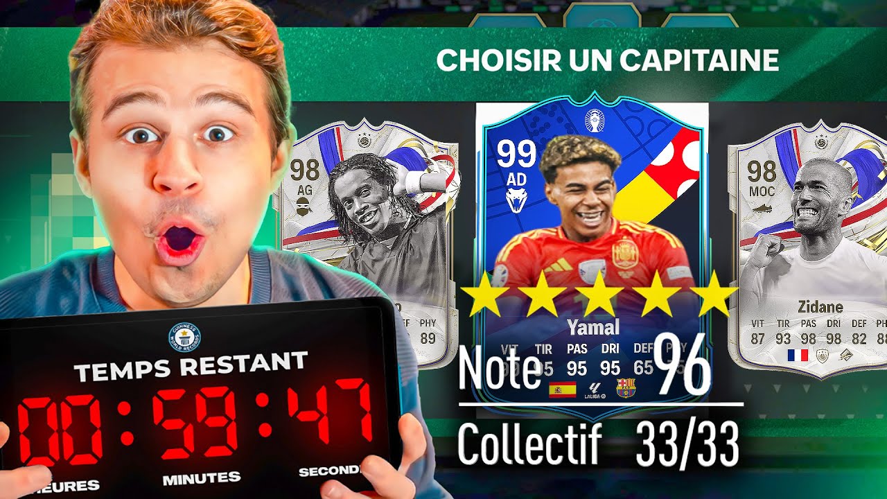 1H POUR RÉUSSIR LE RECORD EN DRAFT SUR FC 24 !