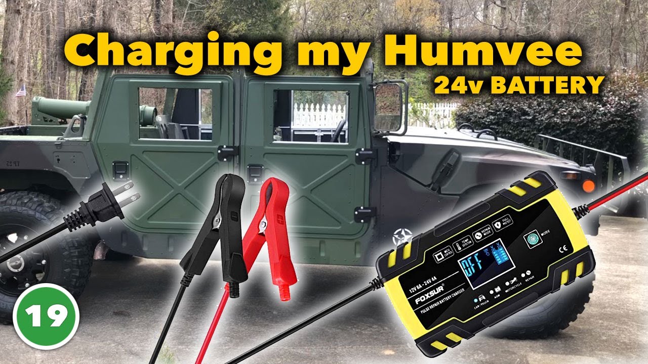 Charging Humvee Batteries 24v
