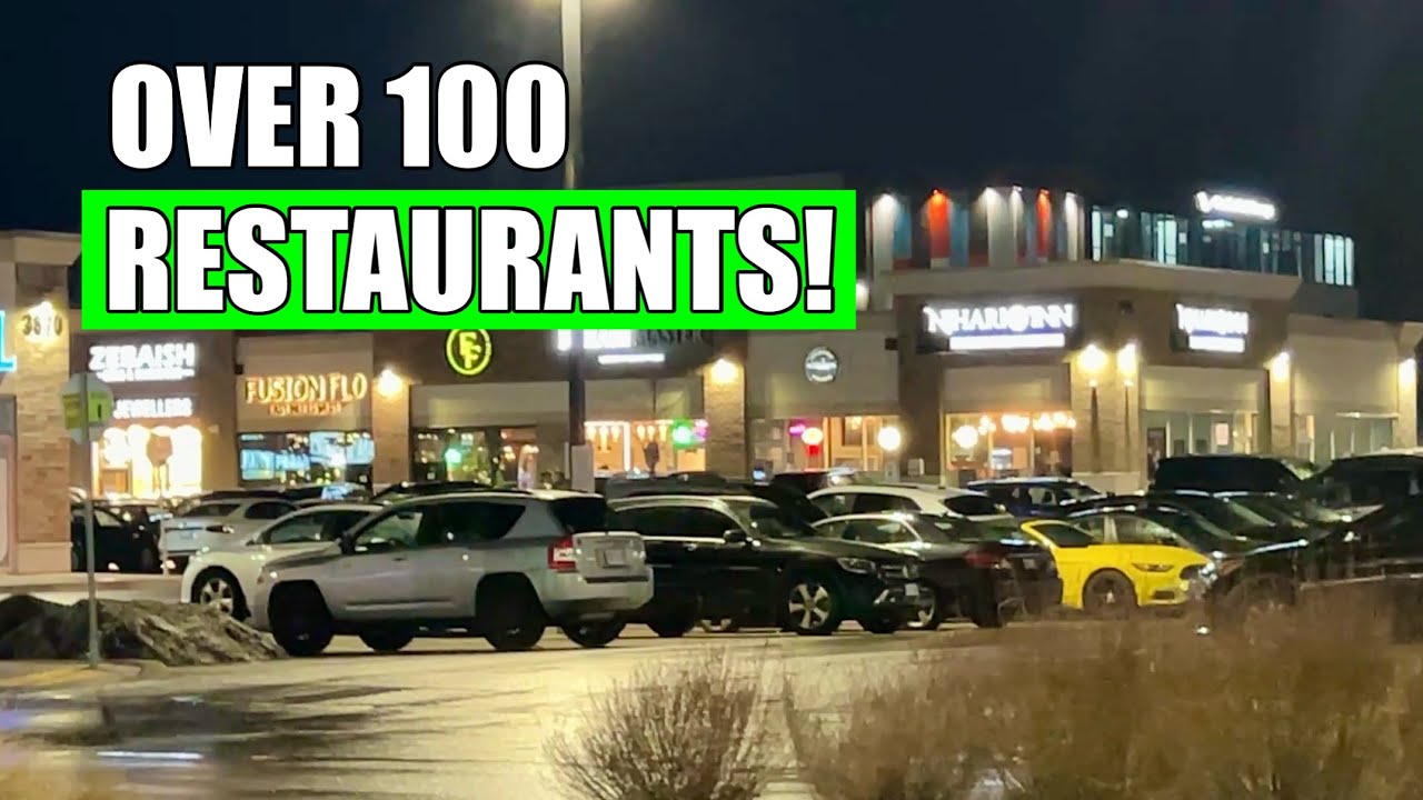 Exploring the Ridgeway Plaza in Mississauga - LARGEST FOOD PLAZA IN NORTH AMERICA