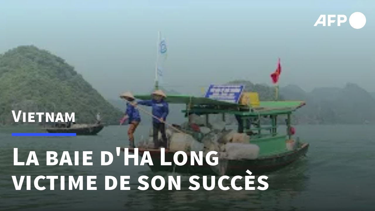 Vietnam: la beauté de la baie d'Ha Long menacée par les déchets | AFP