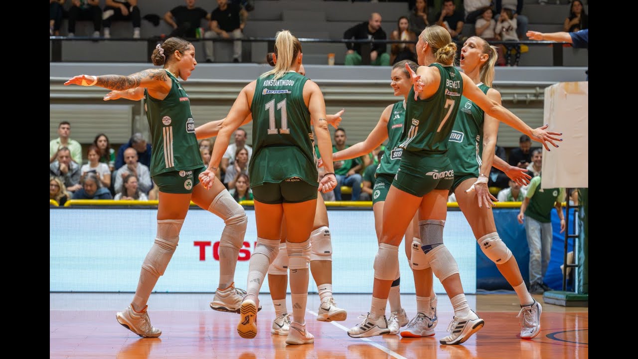 Παναθηναϊκός – Ηλυσιακός | 3η αγωνιστική Volley League Γυναικών