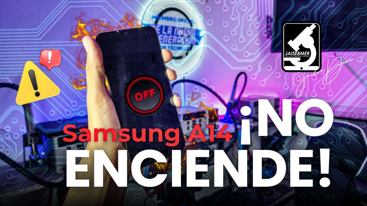 Samsung A14 - No enciende ¿Que hago?.