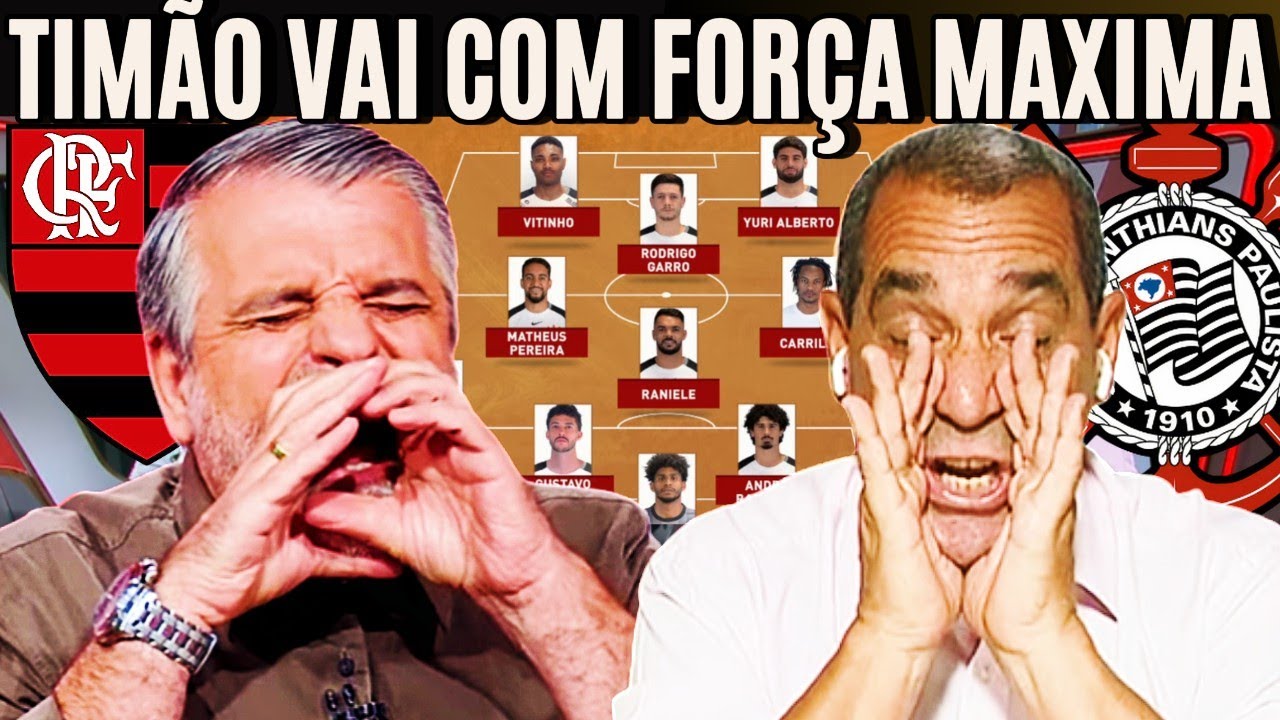 NOTICIAS DO CORINTHIANS  MIDIA LARGOU O FAVORITO NA SUPER COPA REI
