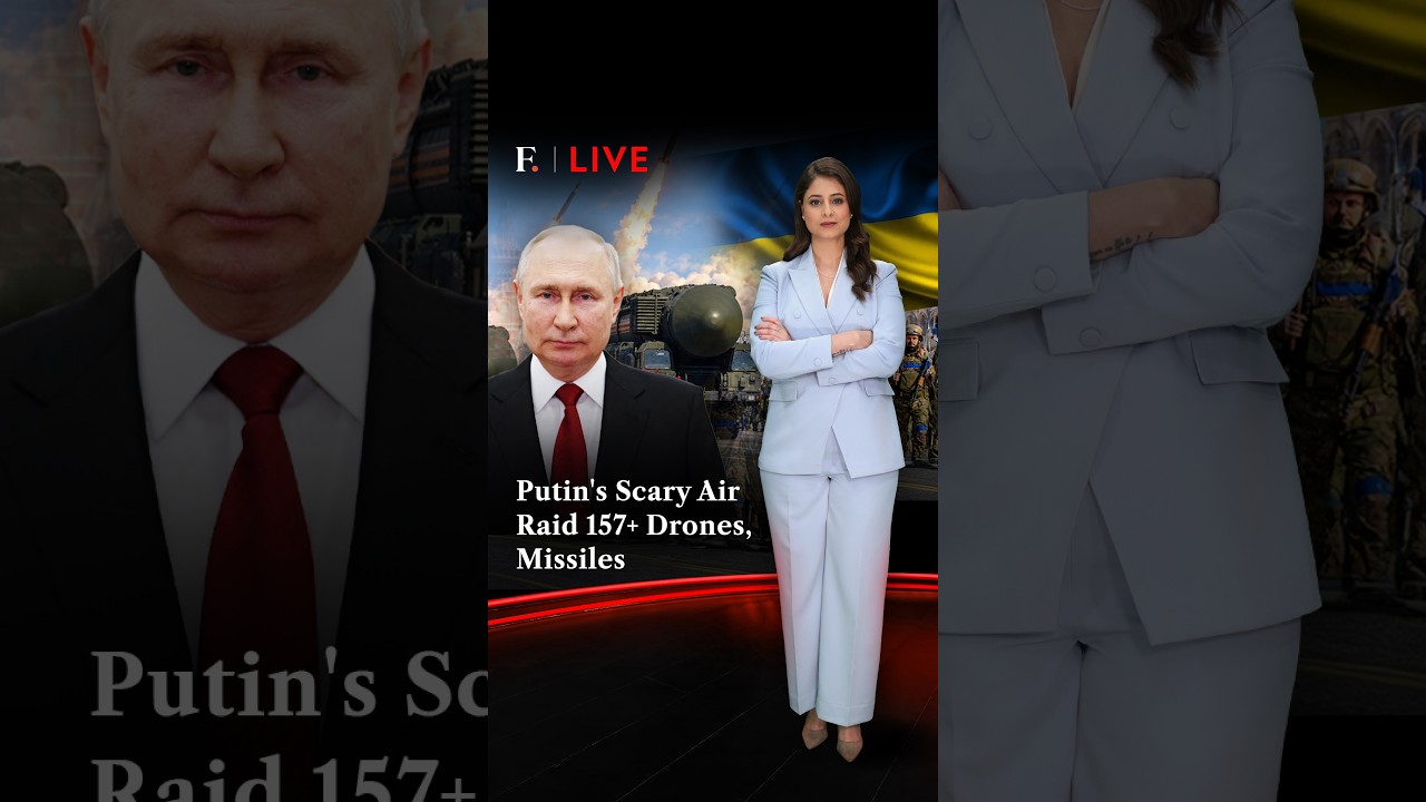 Масштабный ночной авиаудар Путина: 157+ дронов и ракет