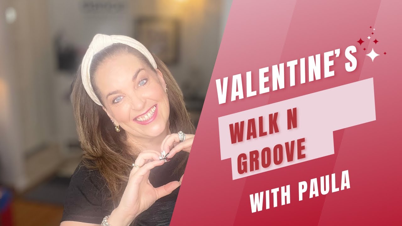 Valentines ❤️Walk N Groove | Low Impact | Quick Workout | No equipment