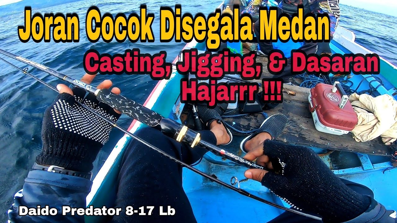 Test Rod/Joran Daido Predator 8-17 Lb Di Spot Mancing Bagan Runtuh, Hasilnya MANTAP !!!