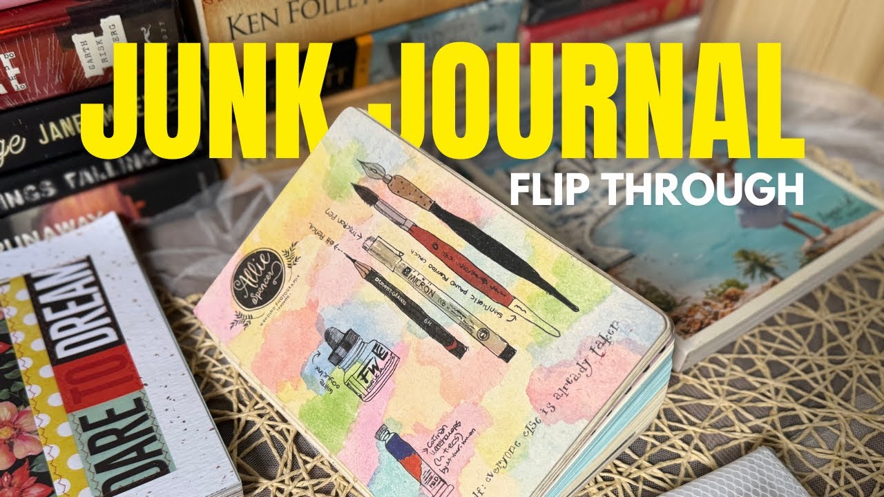 JOURNAL FLIP THROUGH : how i finished this journal before the year ends 