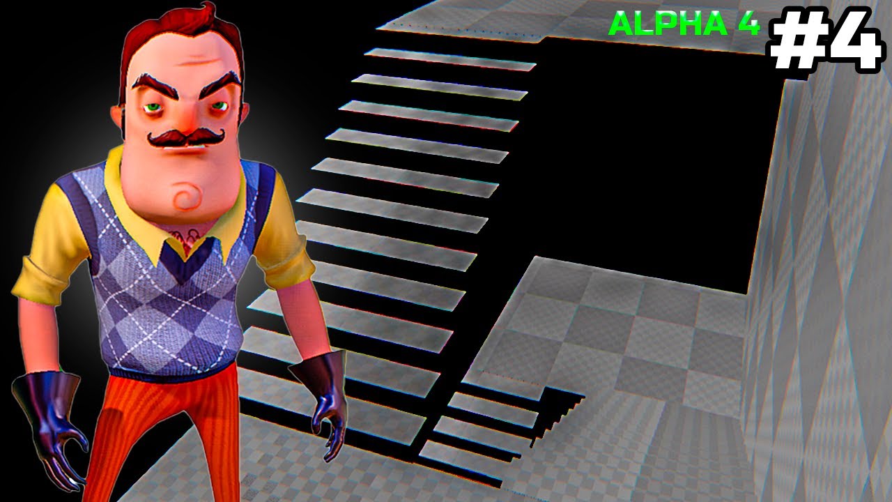 СЕКРЕТНЫЙ Огромный Дом СоСЕДА?  - Hello Neighbor ALPHA 2 | #4