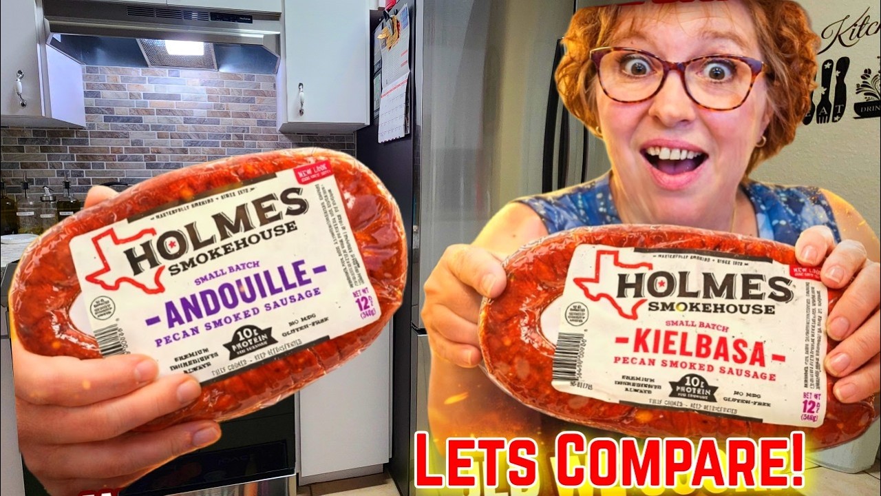 Taste Testing Publix Holmes Kielbasa & Andouille Smokehouse Pecan Smoked Pork With Hawaiian Stuffing