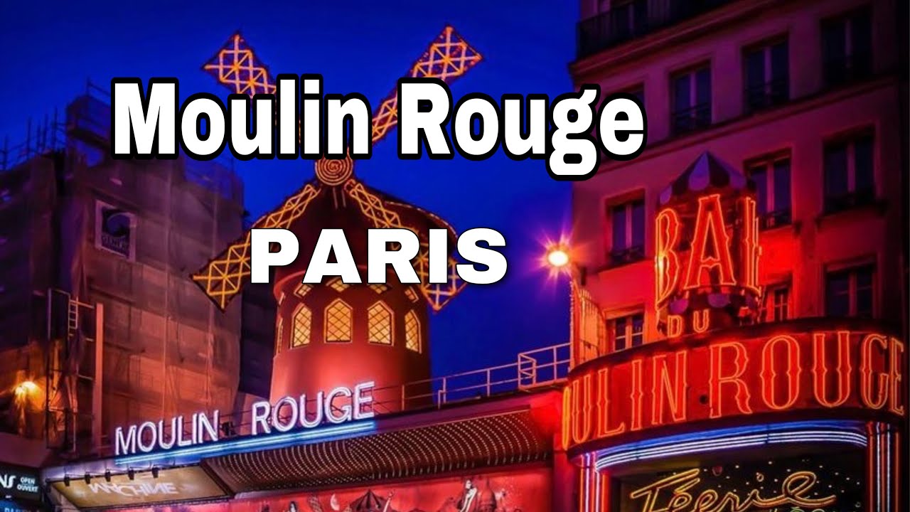 Moulin Rouge, Pigalle, 18 Arrondissement Paris 4k