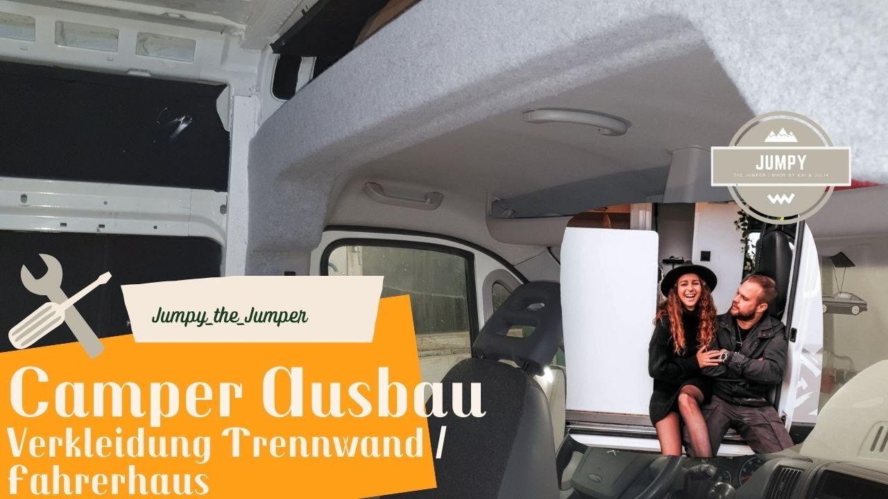 CAMPER-VAN-AUSBAU | Trennwand-Verkleidung #4 | Jumpy_the_Jumper