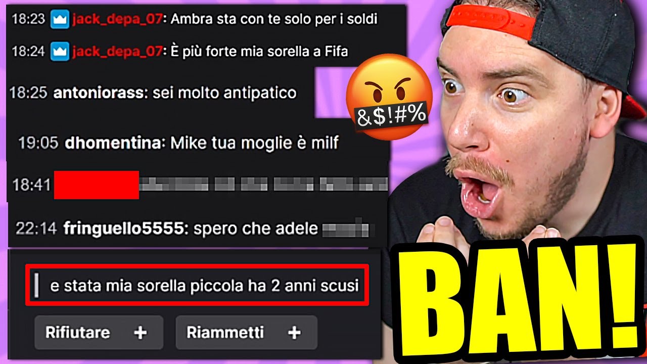 MIKE RISPONDE alle RICHIESTE di SBAN... *cringe*