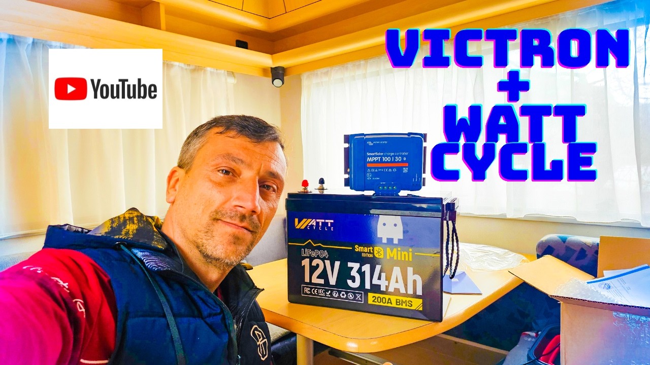 PREZENTARE baterie Watt Cycle de 314Ah si regulator Victron. Urmeaza vlog cu instalarea si teste.