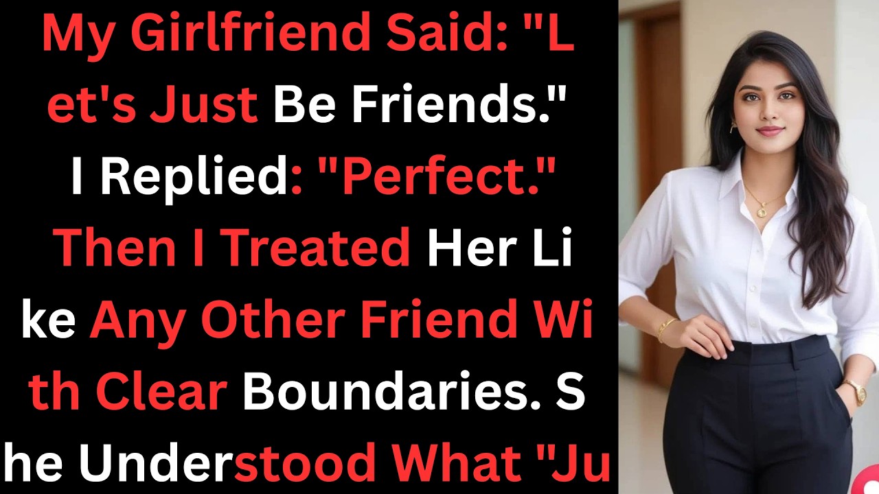 Sie sagte: „Lass uns nur Freunde sein.“ Ich antwortete: „Perfekt.“ Und behandelte sie wie jeden