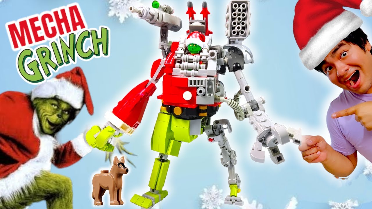 HICE un MECHA GRINCH de LEGO
