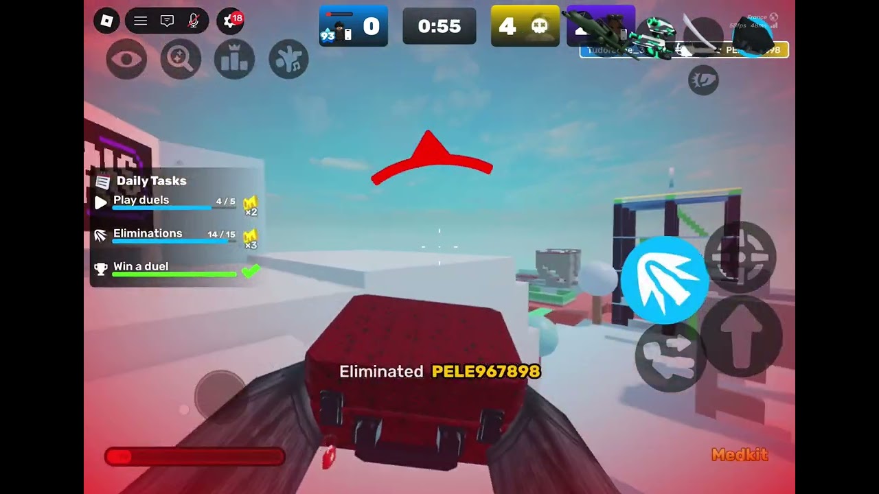 Playing rivals with my friends 