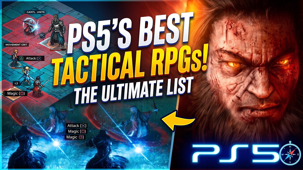 From Vikings to XCOM: The 10 Best Tactical RPGs on PS5 (2026)