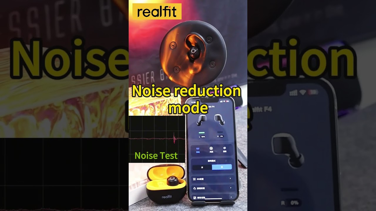 Realfit F4 Mini ANC Bluetooth Earphones