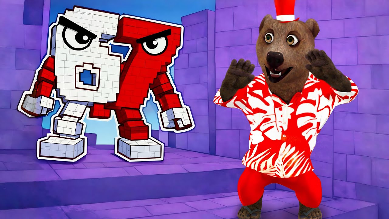 🐻 FUJA DO 67 [SCARY OBBY] | Remela Joga Roblox Run From 67 Obby
