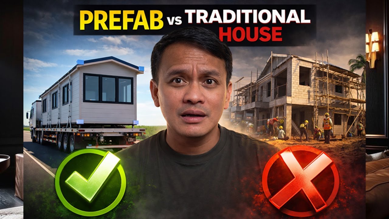 PREFAB HOUSE MAS SAFE AT MURA? Earthquake, Bagyo at baha.