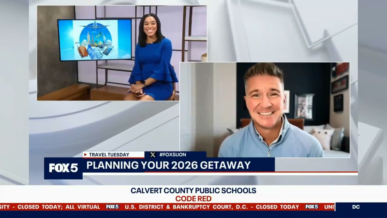 FULL INTERVIEW! Optimal vacation planning on Good Day DC on Fox 5