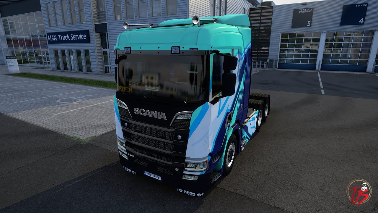 Scania R 520 V8 - Euro Truck Simulator 2 | Thrustmaster T-GT2 Gameplay