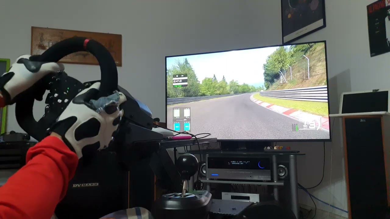 Assetto Corsa,Ferrari f40 stage 3,H shift, Nordschleife,xbox s,PXN V10,Setup.!