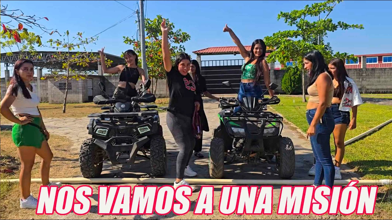 Vamos alegres a una bonita misión.
