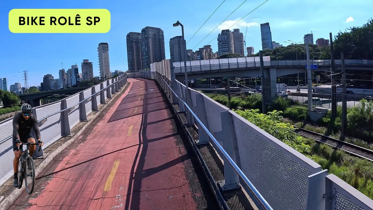 CICLOVIA RIO PINHEIROS + PARQUE DO POVO + FARIA LIMA - S&Atilde;O PAULO/SP