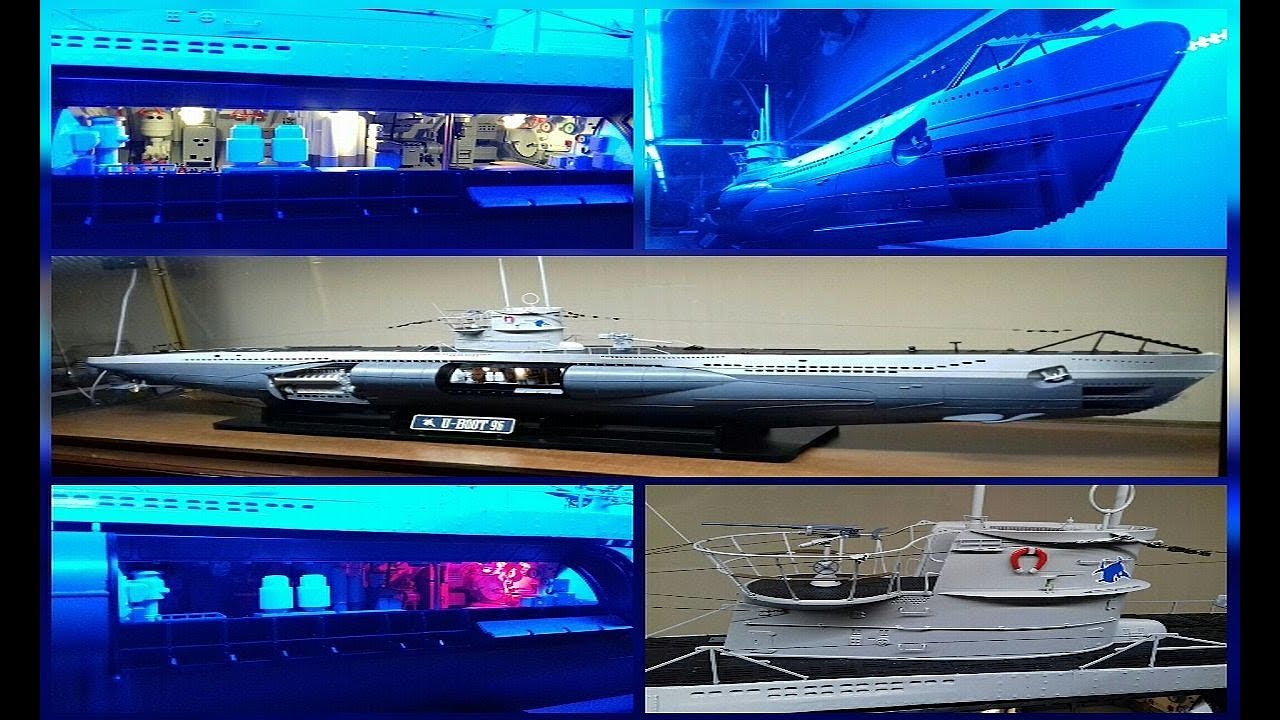 Submarine U- BOOT 96 Hachette 1/48